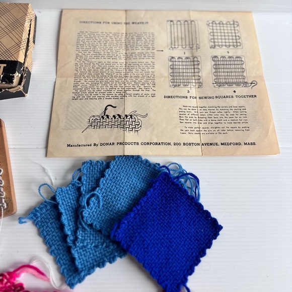Weave It Loom Kit for Mending Vintage Weaving Tool with Instructions - Picture 3 of 6